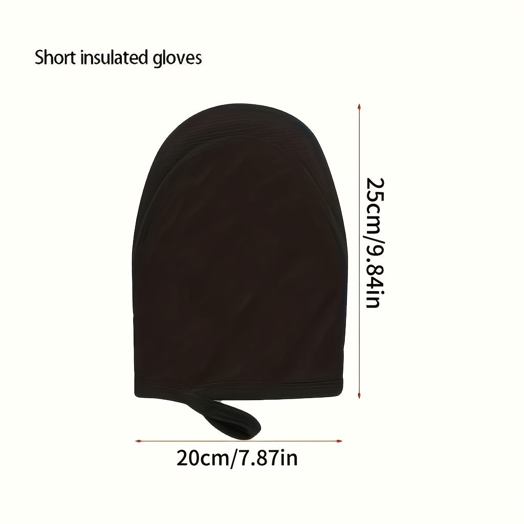 2pcs Multi-Ply Durable Kitchen Oven Mitts For Cooking & Baking - Non-Slip, Heat Resistant Gloves, Food Safe - Perfect For Graduation, Juneteenth, Labor Day, Grandparents Day, Earth Day Celebrations, Thanksgiving, Christmas, New Year's, And More