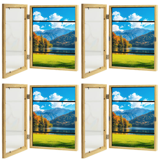 [Changeable Art Frames] 2/4pcs Changeable Kids Artwork Frames Front Opening Kids Art Frames for Children Art Projects, Kids Drawing, Crafts And Photos Picture Frames for Wall, Picture Frames for Wall Collage Classroom Decor