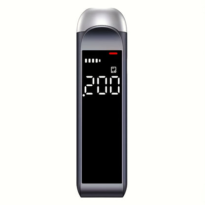 Rechargeable Breathalyzer Alcohol Tester – Professional Digital Breath Alcohol Detector, Portable Personal Breathalyzer with LCD Display, Available in Green, Black & Pink