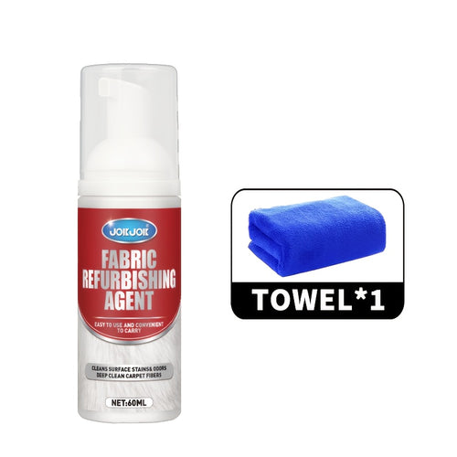1 X 2.03oz Professional Fabric & Upholstery Cleaner Spray | Deep Cleaning Solution for Carpets, Sofas & Car Interiors, Removes Stains, Refreshes Fabric, Easy Application, Glycerin-Based, Surfactant-Free - JOKJOK