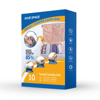 Travel Compression Bags 10pcs Set