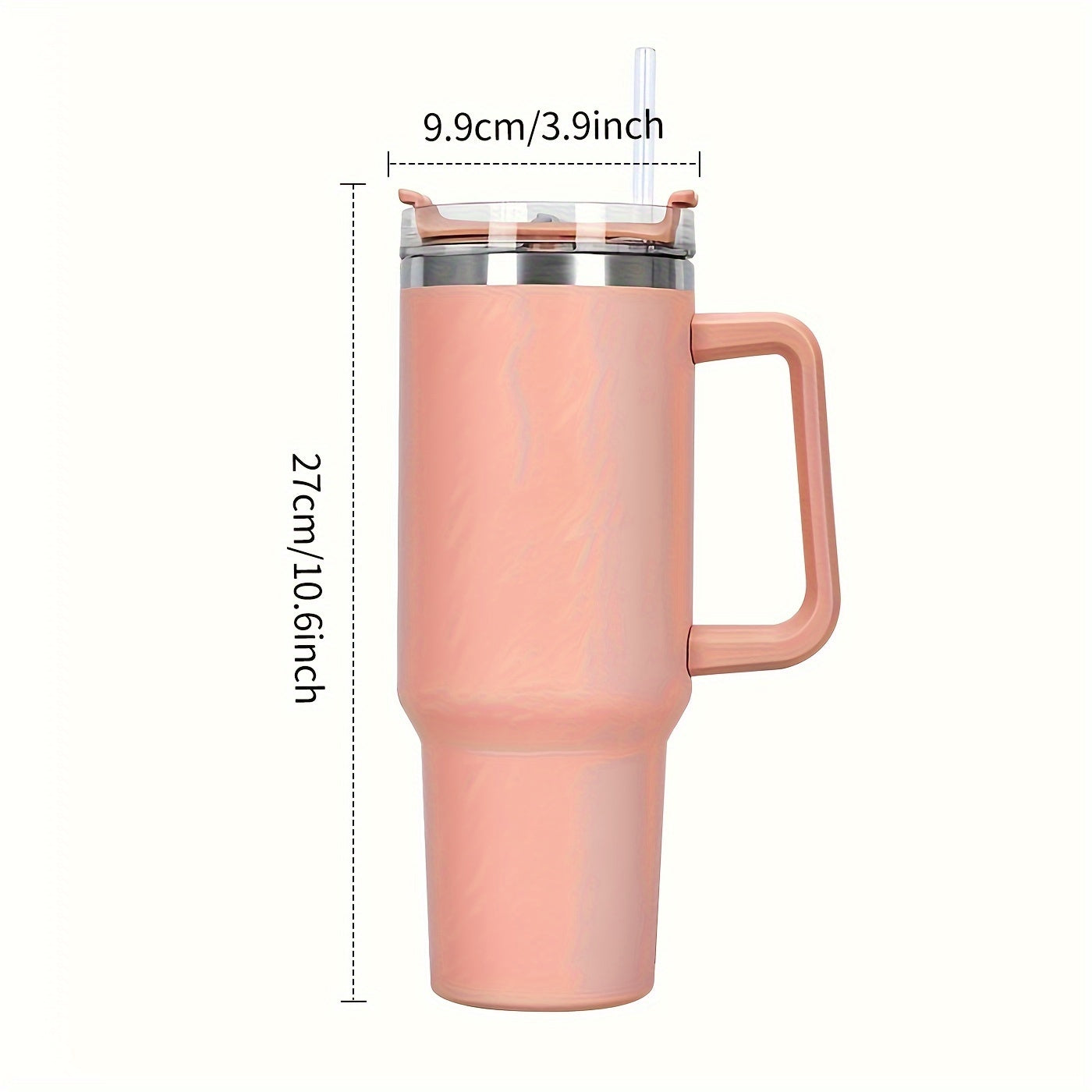 1pc 40 Oz Large Capacity Stainless Steel Water Cup - Leak Proof Insulation, Cold Insulation Cup with Lid And Straw Suitable for Outdoor Activities - A Great Choice for Men And Women'S Holiday Gifts