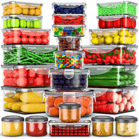 50pcs (25 containers + 25 lids)