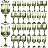 48pcs Transparent Green