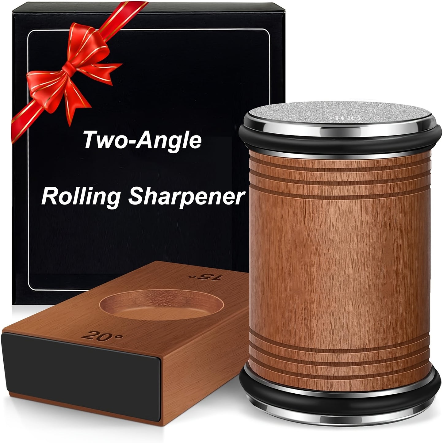 1 Set Of Diamond Rolling Knife Sharpeners, Two-angle/five-angle Rolling Knife Sharpeners, Exquisite Christmas Kitchen Gifts, Suitable for Kitchen And Outdoor Knives - Perfect Halloween Gift/Christmas Gift for Chefs