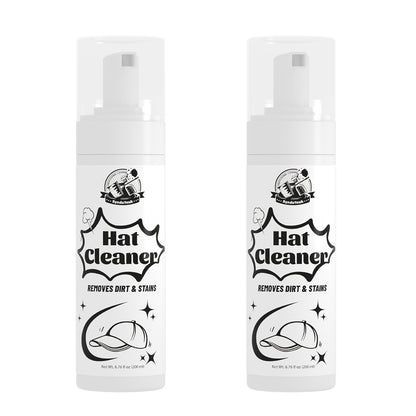 Hat Cleaner Foam Spray – Professional Stain Remover for Wool, Felt & Fur Hats, Removes Dirt, Sweat & Fingerprints, 6.76 Fl Oz (200ml), All-Season Hat Care, Great Gift for Hat Lovers (1/2/3/5 Pack)