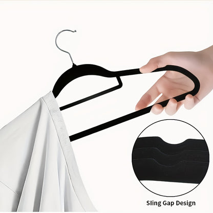 20/50 Pack Premium Velvet Hangers, Non-Slip, Deluxe Slimline Suit Hangers Space Optimized, Maximize Closet Space for Closet Space Saving Clothing & Closet Storage, for Winter Coats & Knitwear