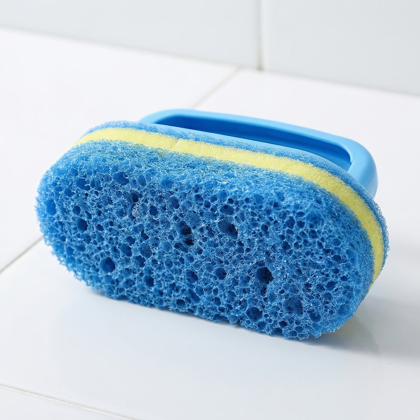 5pcs Thickened Natural Sponge Cleaning Brushes, Ergonomic Handle, Quick-Drying And Gentle, for Multi-Surface Cleaning Including Kitchen, Bathroom, Pool, And Dishware, Durable And Pill-Free.