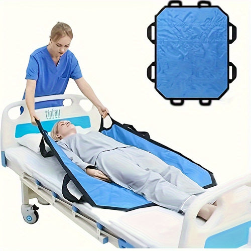 [Waterproof Bed Positioning Pad] 1pc Patient Turnover Waterproof Bed Positioning Pad, Easy to Turn, Lift, and Slide- Multifunctional Transfer Sheet for Elderly and Disabled Care