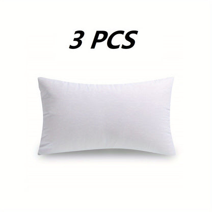 Hypoallergenic 100% Virgin Fiber Outdoor Non- Fabrics Pillow Inserts, Square Form Microfiber Throw Pillow Inserts, Couch Sofa Pillows for Office, Patio And Picnic