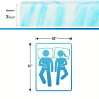 3 in/queen mattress
