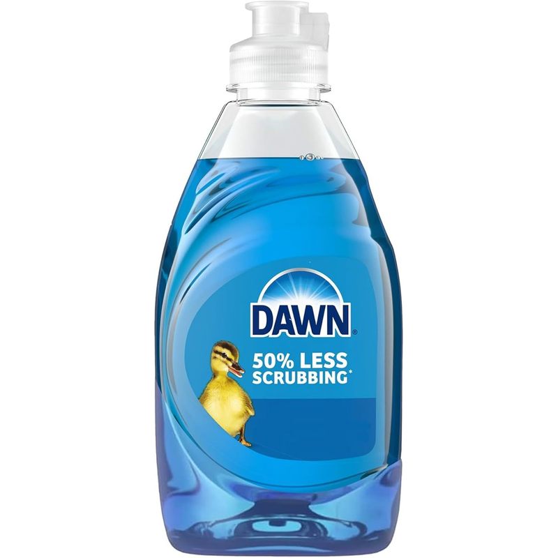 Dawn Ultra Dish Soap Original Scent 7.5 oz - Pack of 3, Grease-Cutting Dishwashing Liquid with 3x Cleaning Power, Leaves Dishes Squeaky Clean, Value Multi-Pack for Home Kitchen