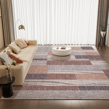 1pc Retro-Style Christmas Themed Rug - Soft-Washable Tie-Dye Pattern, Durable And Cozy Floor Mat for Indoor/Outdoor Living Room, Kitchen And Winter Decor