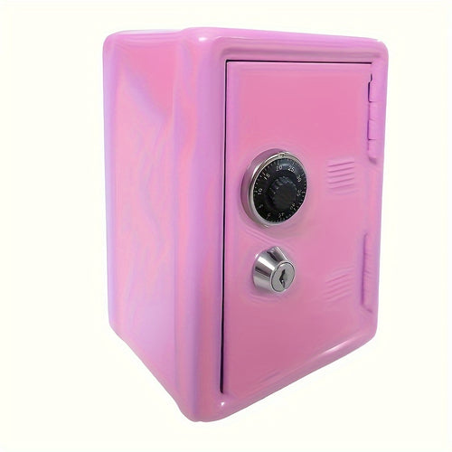 A Storage Box for Cash And Coins, Featuring a Key And Password Lock, Ideal for Keeping Money, Coins, Notebooks, Passports, And Other Belongings, Perfect for Holiday Gifting