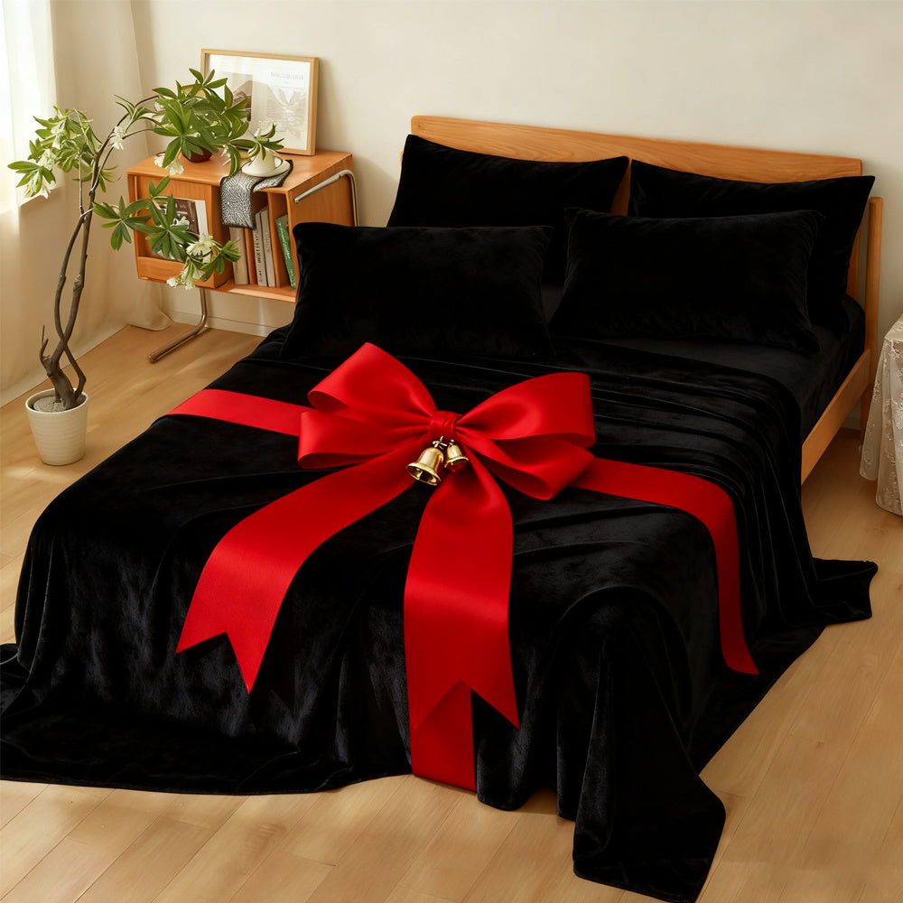 Luxury Bamboo Bed Sheet Set, Premium Bamboo Sheets Ultra Soft Queen Bed Sheet Breathable Bed Sheets Queen Set, 100% Viscose Derived From Bamboo, 5 Star Hotel Experience Bed Sheets Sets Up to 16" Deepth Bedding for Hot Sleepers Kids Bedding