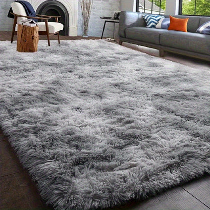 Fluffy Area Rug Large Soft Shag Carpet for Living Room Bedroom – Non-Slip Ultra Thick Plush Floor Mat, Multiple Sizes & Colors, Home Decor