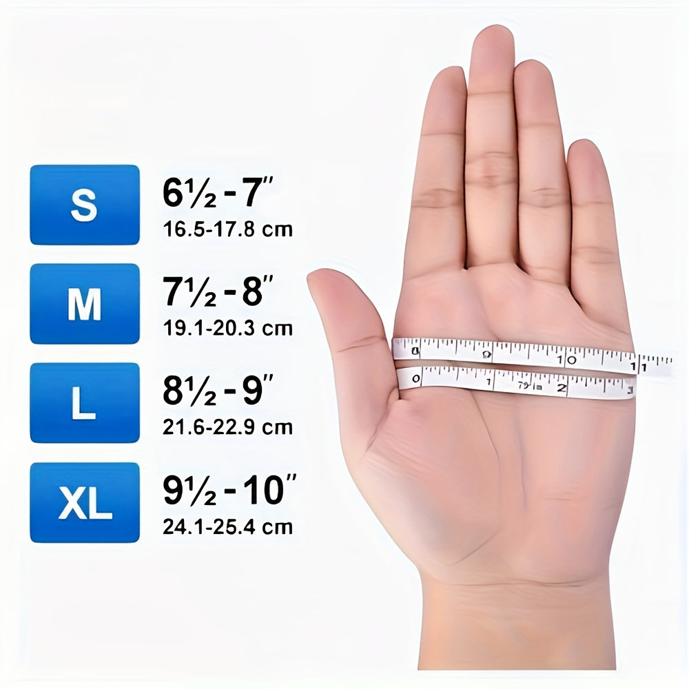 Blue Nitrile Gloves (1000pcs/10boxes) 6.5mil Thickened Disposable Latex-free, Powder-free, Special For Household Kitchen Cleaning, Food Handling, Hair Dyeing, Christmas Gifts