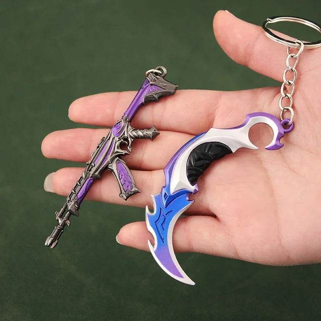 Duo Reaver Keychain Set l Valorant-Inspired Collectibles l Limited Edition Gaming Accessories