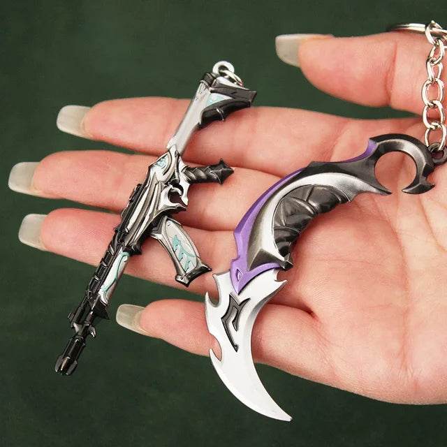 Duo Reaver Keychain Set l Valorant-Inspired Collectibles l Limited Edition Gaming Accessories
