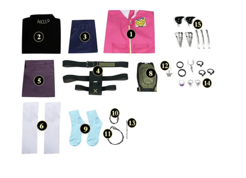 CLOVE COSPLAY FULL OUTFIT l Perfect Valorant Lover Gift l Clove Cosplay Props l