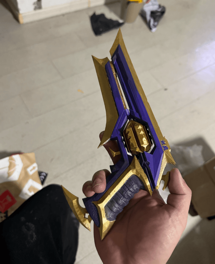 Kuronami Sheriff Valorant Gun Prop l Valorant Fan GIft