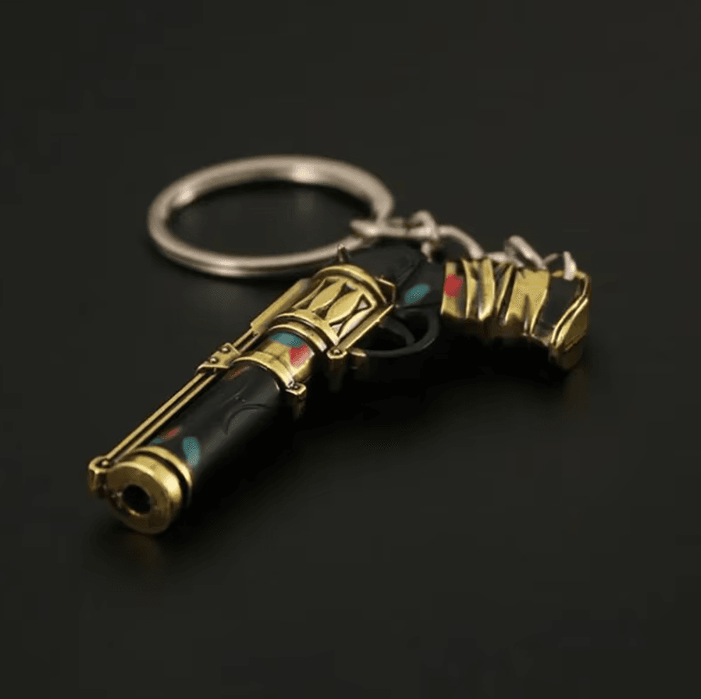 Arcane Sheriff Valorant Skin Keychain l League Of Legends Arcane Skin In Real Life