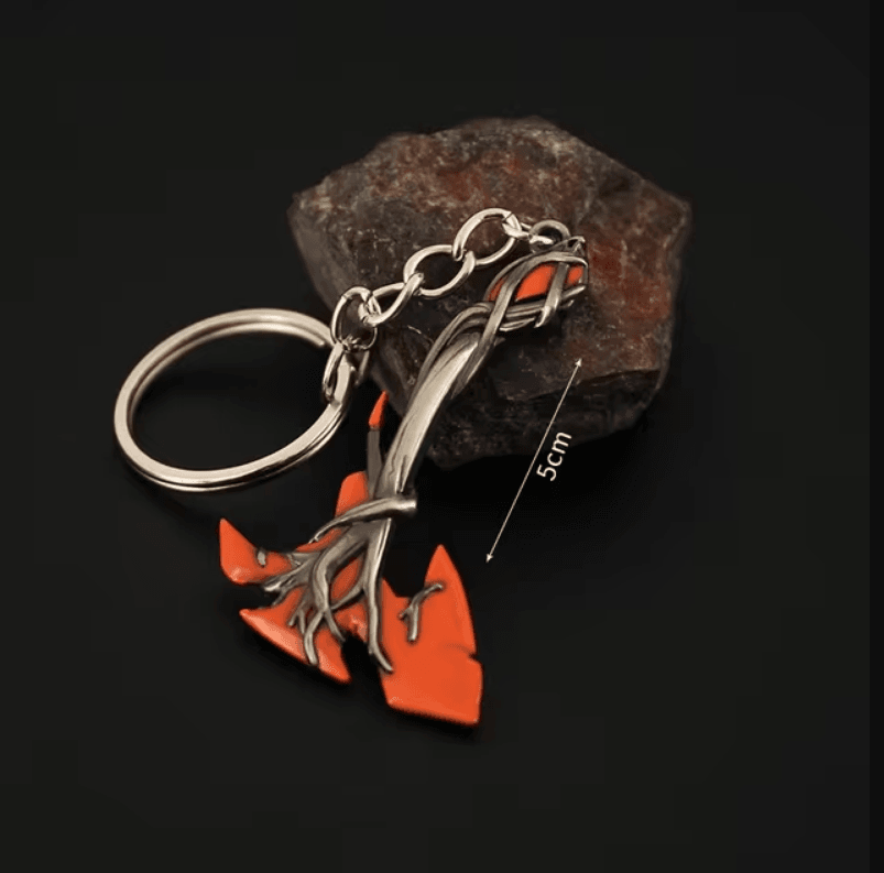 Gaias Vengeance Axe Keychain Skin l Valorant Inspired Accessory l Gaming Collectible Gift