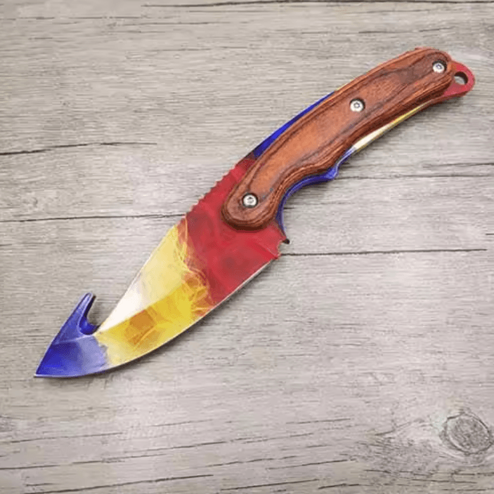 CS2 Gut Knife IRL l Counter-Strike 2 Knife Skin Replica