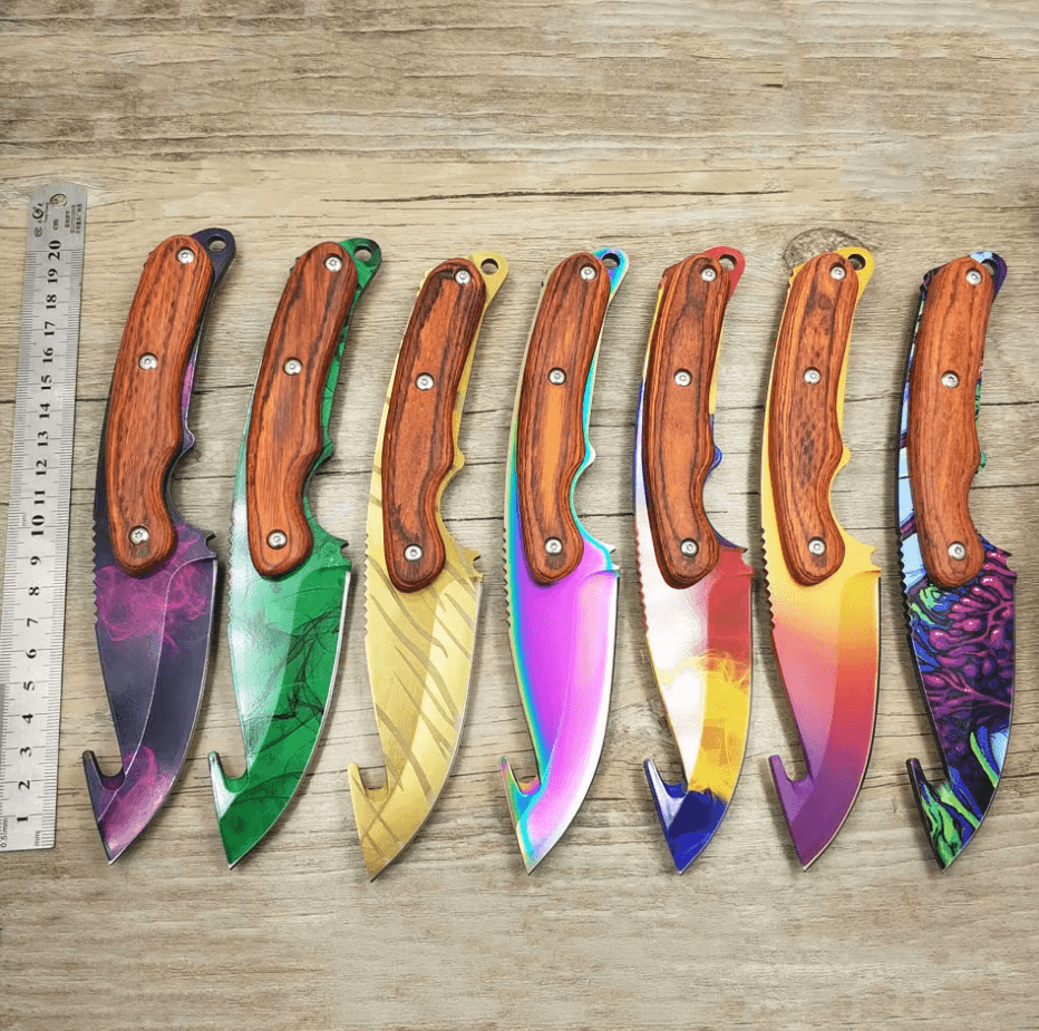 CS2 Gut Knife IRL l Counter-Strike 2 Knife Skin Replica