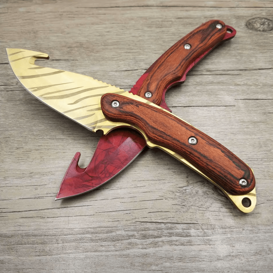 CS2 Gut Knife IRL l Counter-Strike 2 Knife Skin Replica