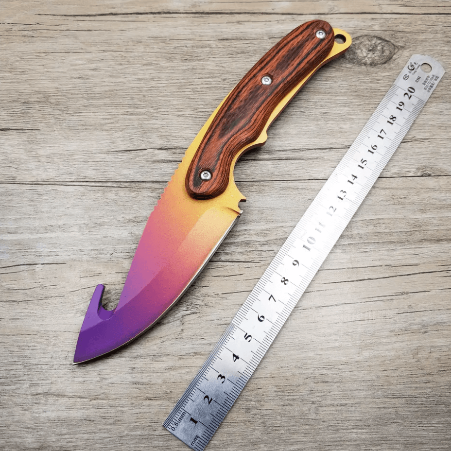 CS2 Gut Knife IRL l Counter-Strike 2 Knife Skin Replica