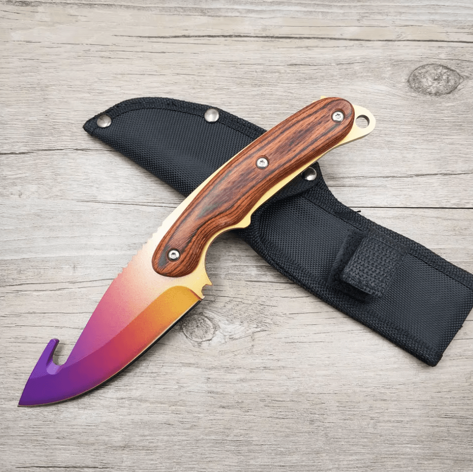 CS2 Gut Knife IRL l Counter-Strike 2 Knife Skin Replica