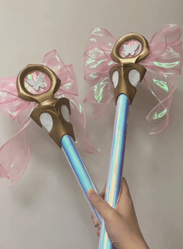 Evori Dreamwings Wand Replica | Valorant-Inspired Mage Staff Prop for Cosplay & Collectors