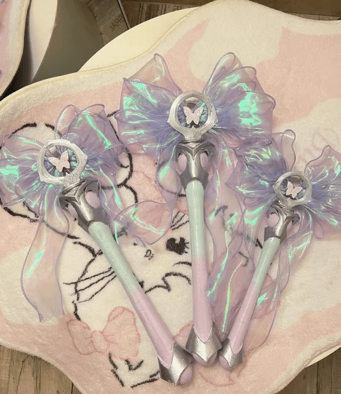 Evori Dreamwings Wand Replica | Valorant-Inspired Mage Staff Prop for Cosplay & Collectors