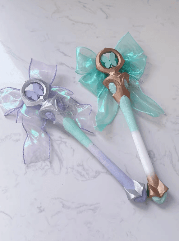 Evori Dreamwings Wand Replica | Valorant-Inspired Mage Staff Prop for Cosplay & Collectors