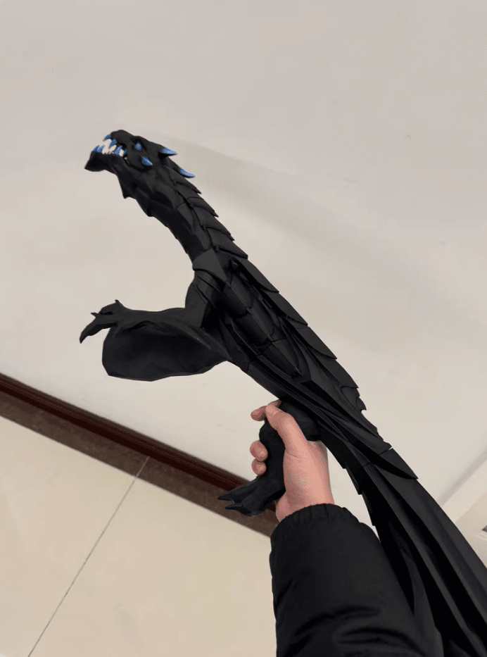 Enderflame Dragon Vandal IRL | Valorant Vandal Skin Prop | Gaming Collectible