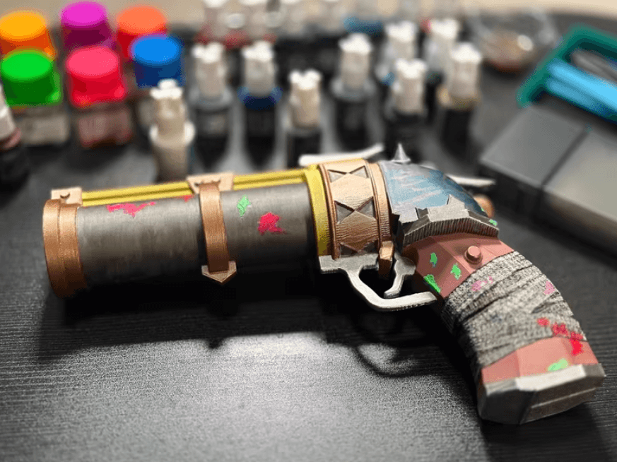 Arcane Sheriff V1 Replica l Valorant Sheriff Prop Gun l Collector’s Display & Cosplay Accessory