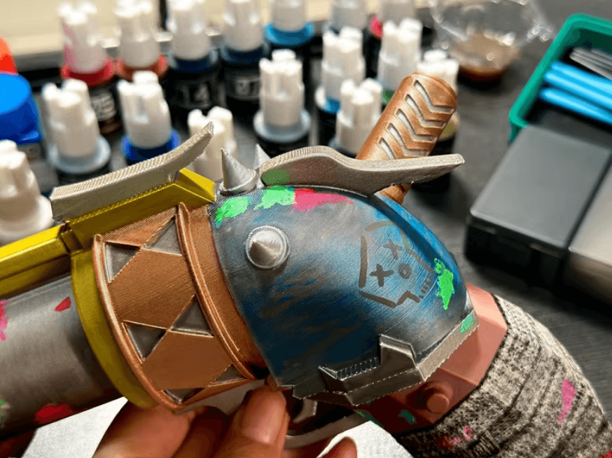 Arcane Sheriff V1 Replica l Valorant Sheriff Prop Gun l Collector’s Display & Cosplay Accessory