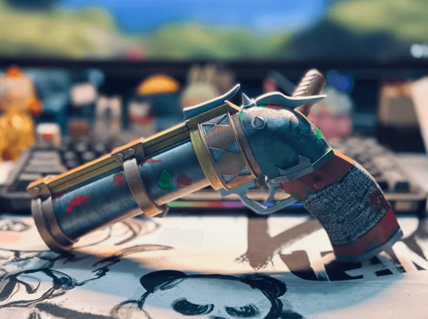 Arcane Sheriff V1 Replica l Valorant Sheriff Prop Gun l Collector’s Display & Cosplay Accessory