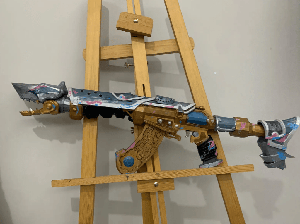 Arcane Vandal Valorant Prop IRL l High-Quality Cosplay & Collectible