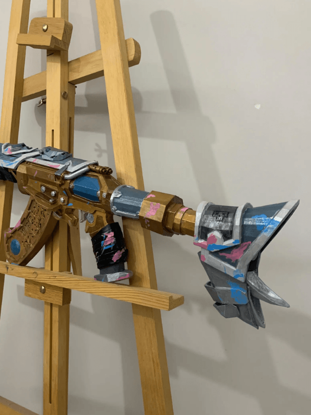 Arcane Vandal Valorant Prop IRL l High-Quality Cosplay & Collectible