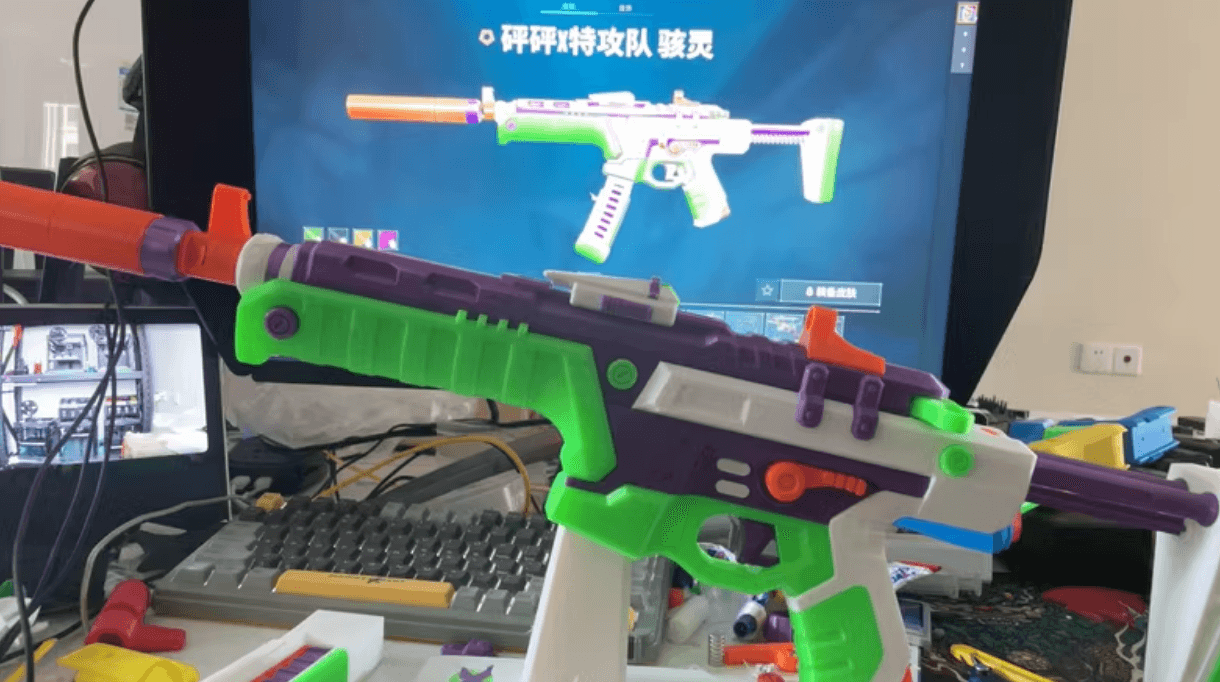 BlastX Spectre IRL l Valorant Spectre Skin Prop l Toy-Inspired Collectible