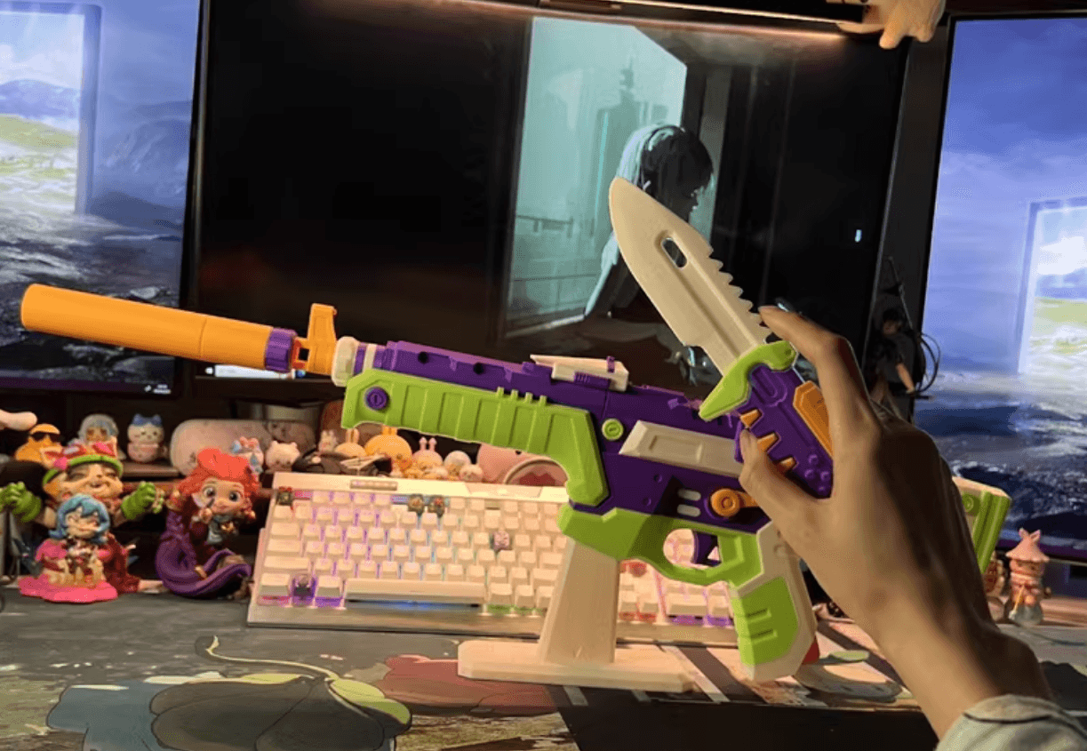 BlastX Spectre IRL l Valorant Spectre Skin Prop l Toy-Inspired Collectible