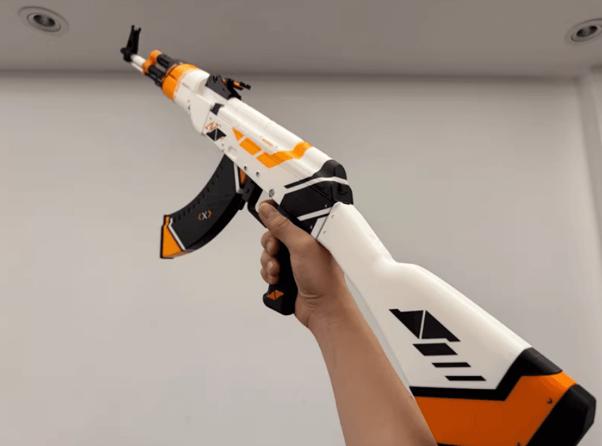 CS2 Ak-47 Asiimov Replica | High-Quality Collectible Gun Prop