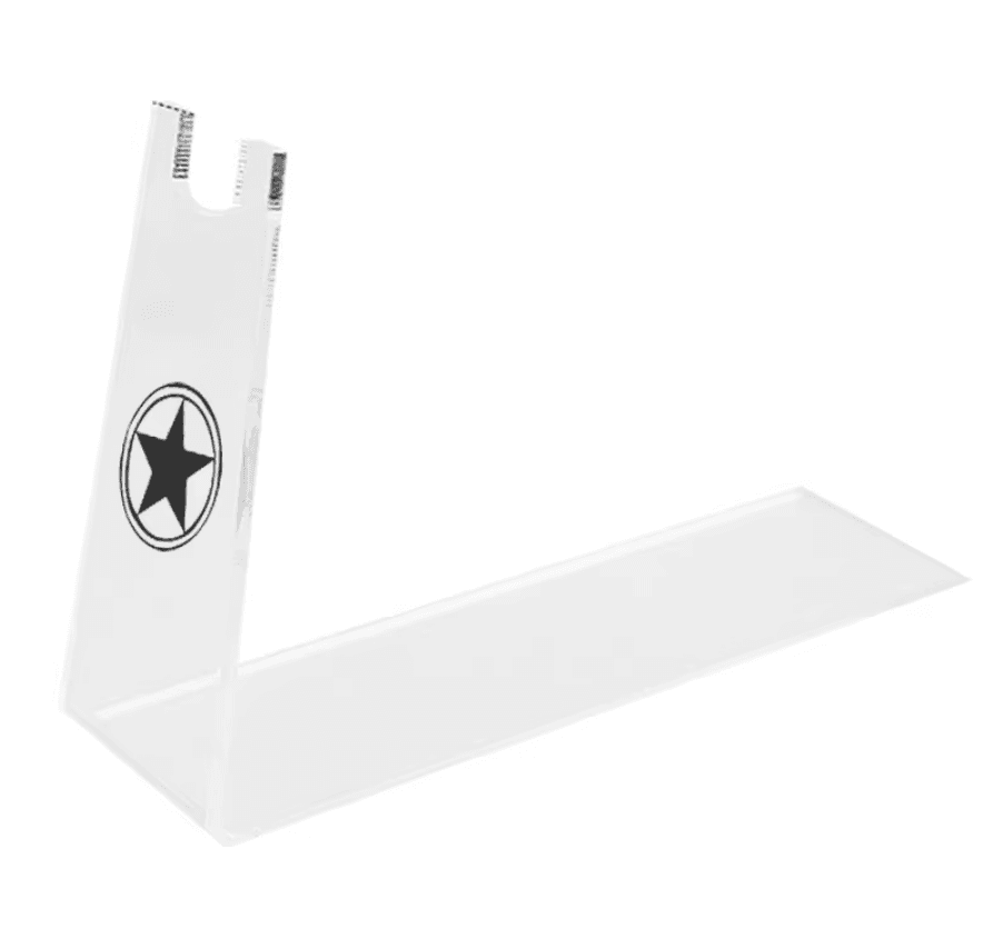 Clear Acrylic Gun Display Stand l High-Quality Display & Collector's Item for Valorant Props IRL