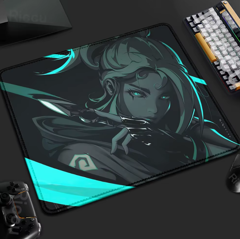 Jett Valorant Mousepad – Gaming Desk Accessory & Cosplay Gear