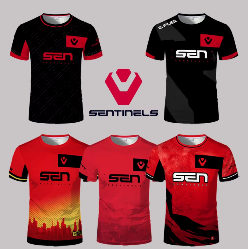 Blackout Sentinels Jersey – Valorant Esports Teamwear & Gaming Apparel
