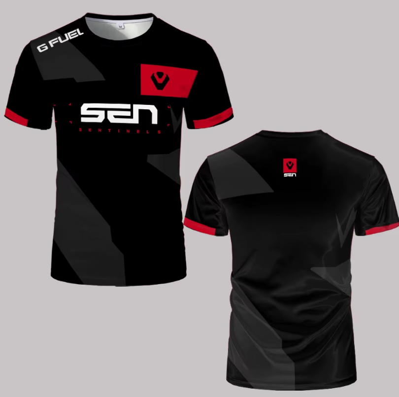 Blackout Sentinels Jersey – Valorant Esports Teamwear & Gaming Apparel