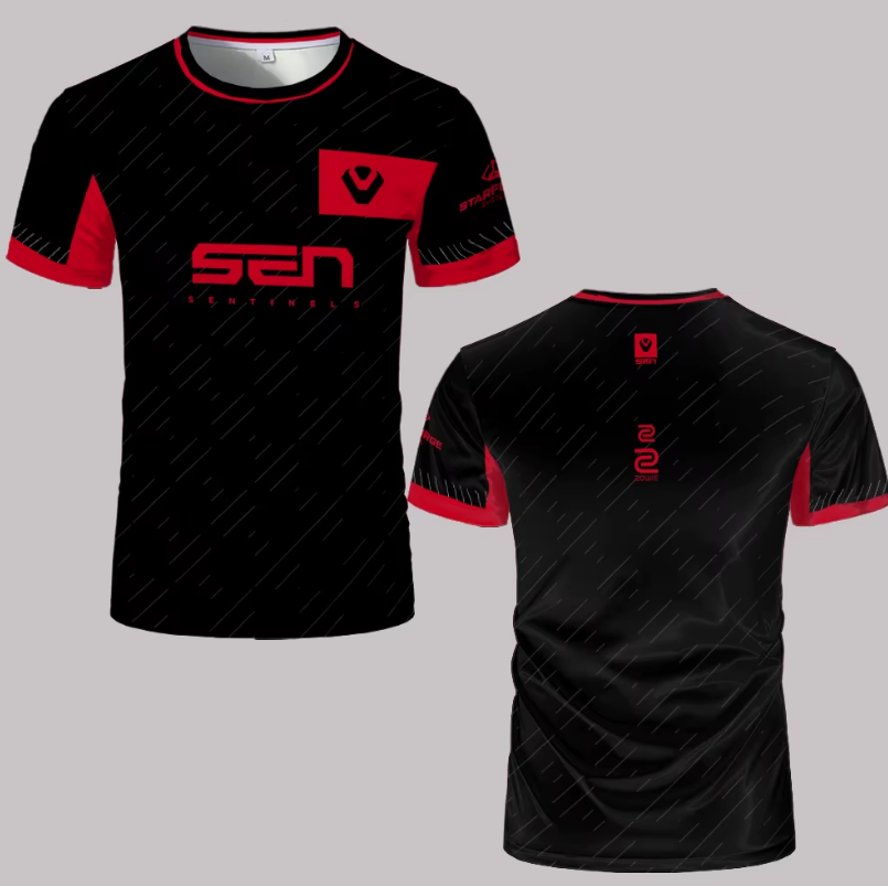 Blackout Sentinels Jersey – Valorant Esports Teamwear & Gaming Apparel