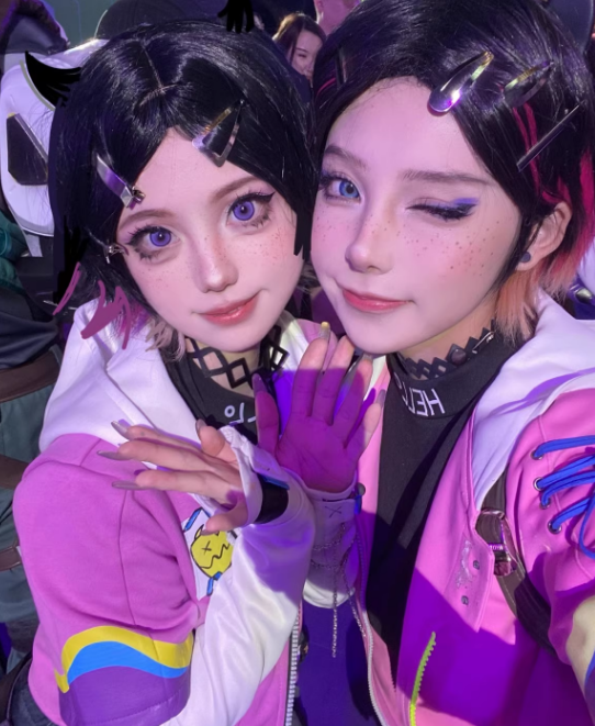 CLOVE COSPLAY FULL OUTFIT l Perfect Valorant Lover Gift l Clove Cosplay Props l